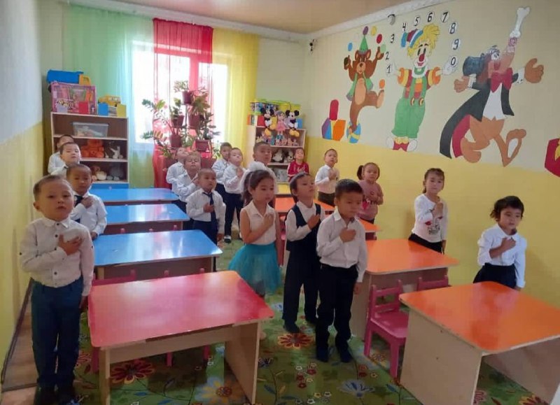 Көбелек тобы. Тіл мерекесіне орай жасалған ашық сабақ сәтінен.