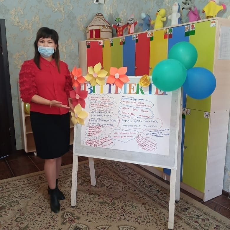 Бізден де бір тілек болсын балабақша ұжымына шығармашылықтабыс тілеймін!
