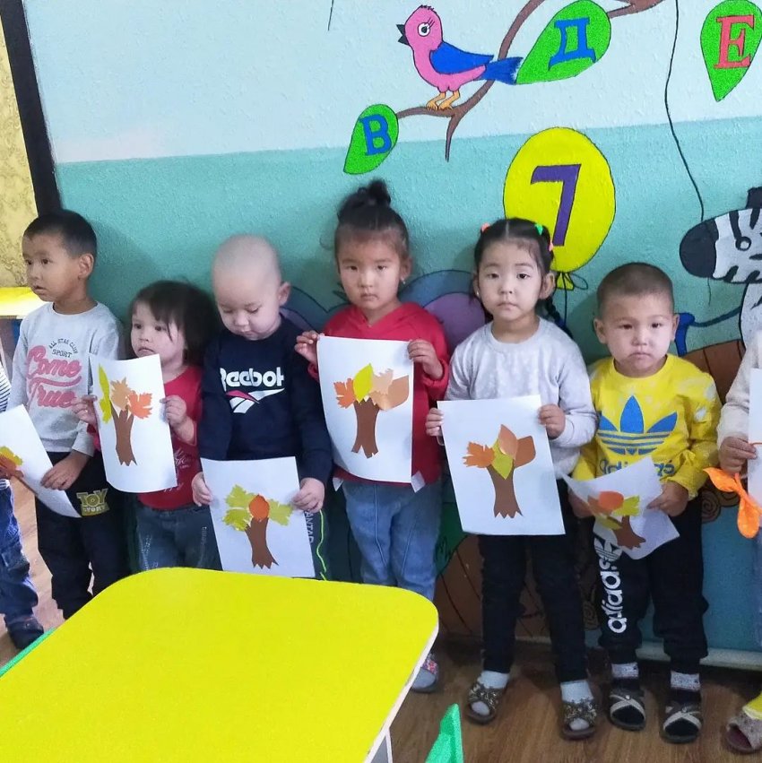Күншуақ тобы.Күзгі ағаштар.