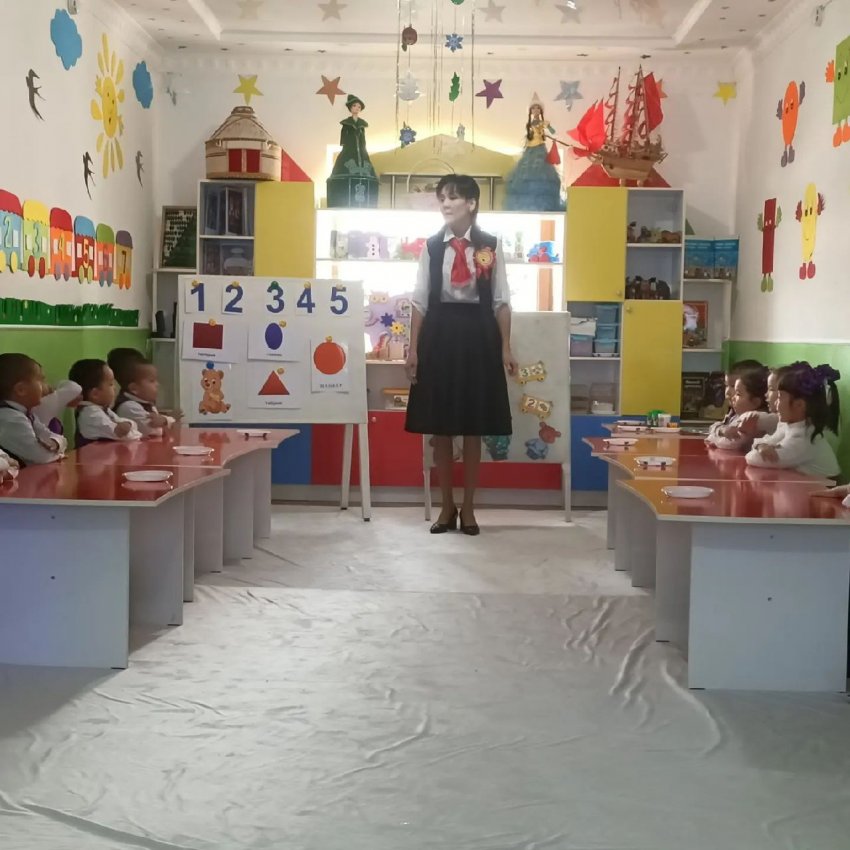Күншуақ тобы. Тәрбиеші Турабаева Нағима Кадырбекқызы.